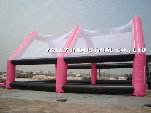 Mobile Inflatable paintball filed for paintball bunker games