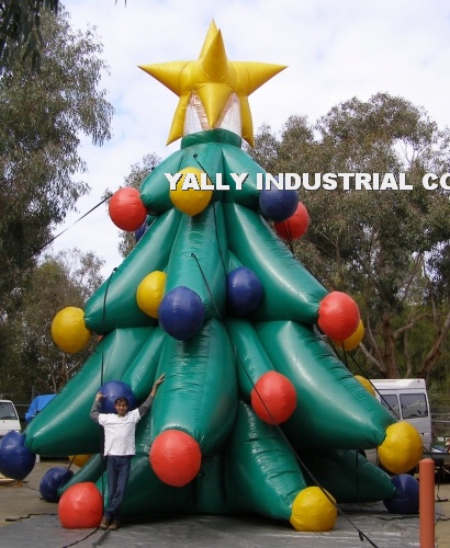 Outdoor inflatable Christmas decoration Xmas tree 2013
