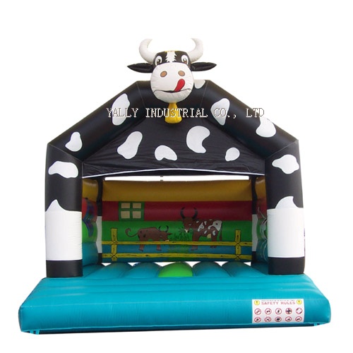 Cow inflatable bouncer