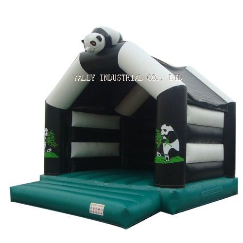 Panda inflatable moonwalk/ jumper house