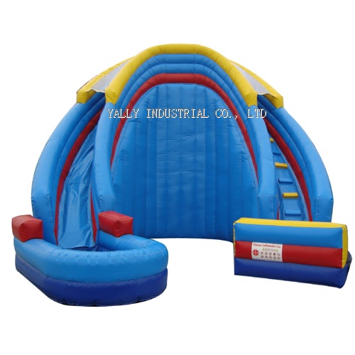 children playground inflatable water slide