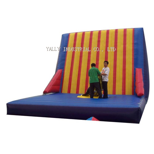 Velcro Wall Inflatable Game, inflatable games sticky wall