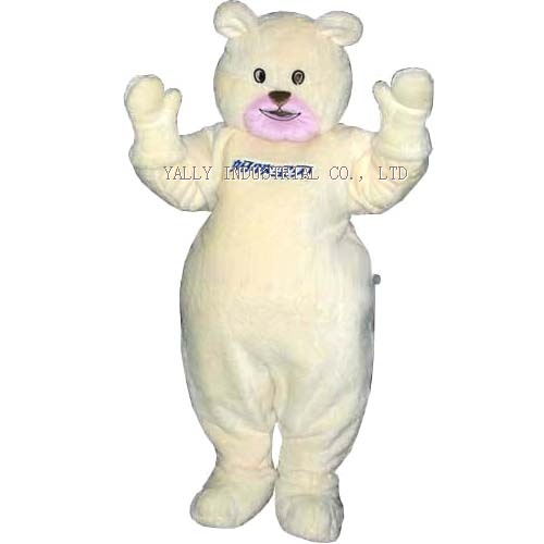 Breezy Polar Bear Mascot