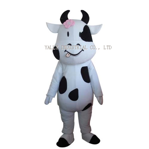 Cow cartoon character mascot costumes