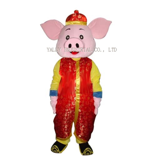 Pig cartoon Mascot Costume
