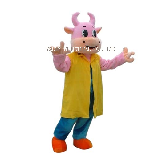 cow cartoon character mascot costumes