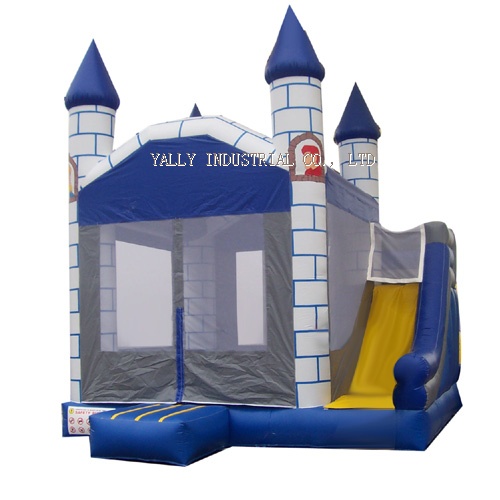 Prince inflatable castle & slide