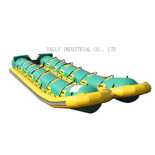 Inflatable banana boat