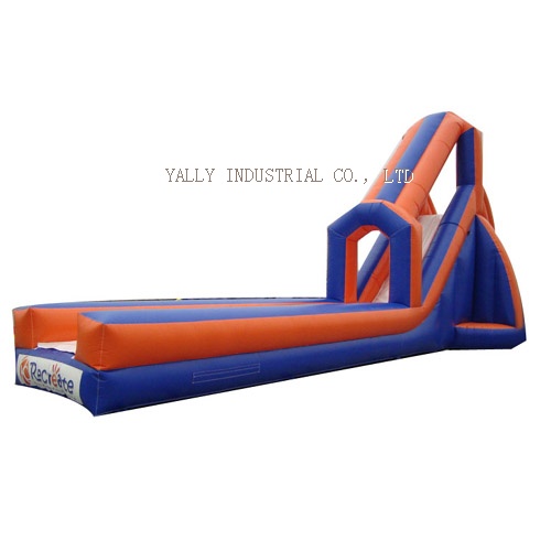 dry & wet inflatable slide