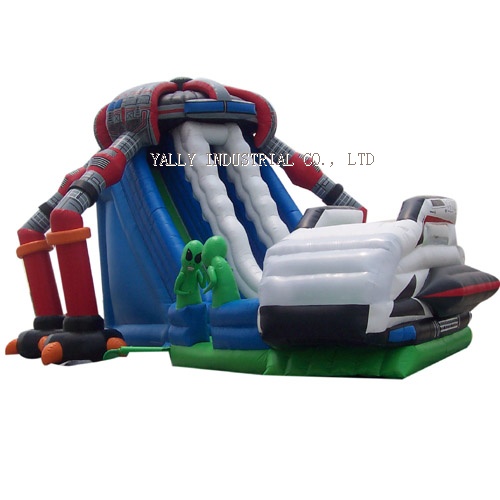 Alien Trespass/ Alien Intrusion inflatable slide