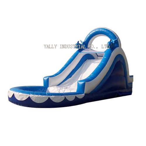sea inflatable water slide
