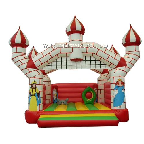 prince & princess inflatable bouncy castle