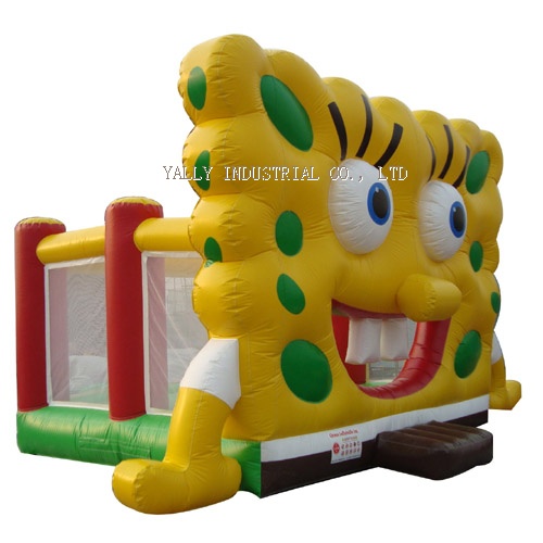 Sponge bob inflatable bouncer