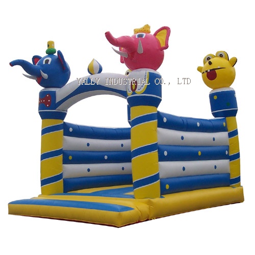 lovely elephant inflatable bounce house/cartoon elephant inflatable jumper