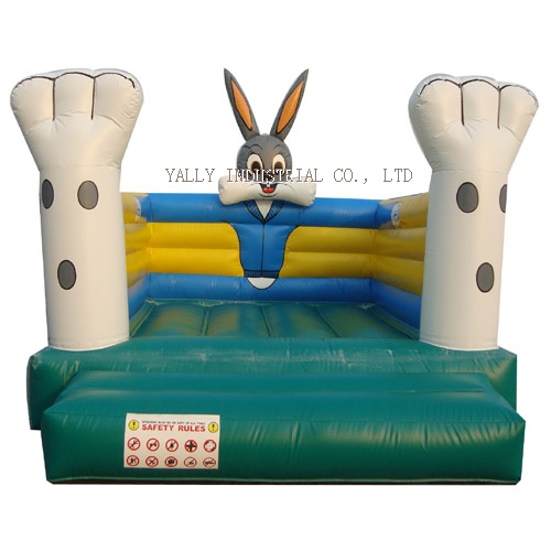 rabbit bunny inflatable bouncer house