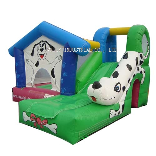 Cute Dalmatian Bounce House & Slide Combo