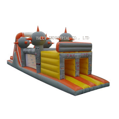 planet inflatable obstacle