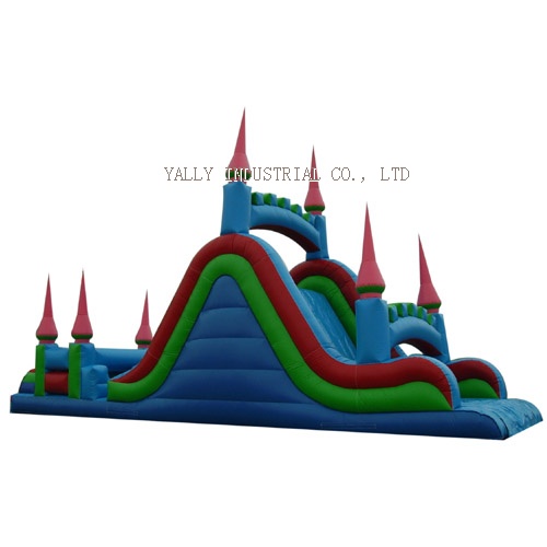 steeple inflatable slide
