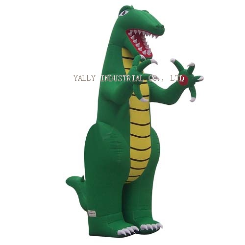 inflatable dinosaur cartoon