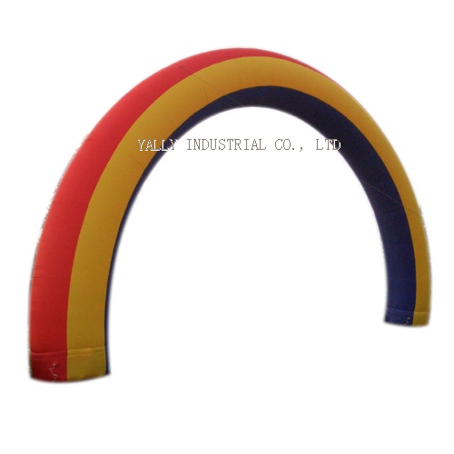 Inflatable Rainbow Arch Archway Inflatable Arched semicircle Door