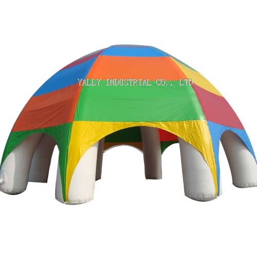 Inflatable spider dome tent 33ft for promotion