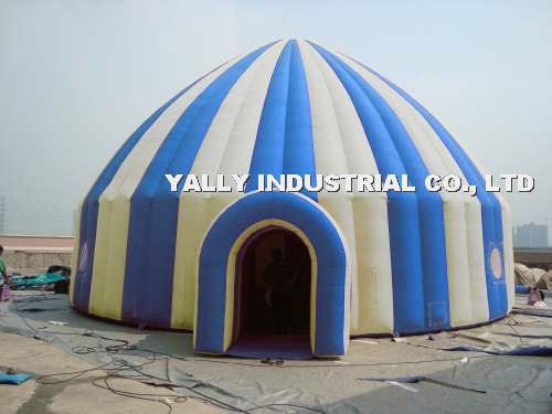 blow up inflatable igloo tents with tunnel entrance