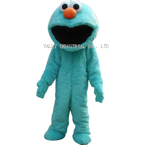 Sesame Street Cookie monster mascot costume