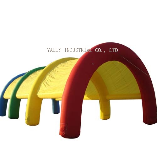 rainbow arch shape inflatable party tents with low cost