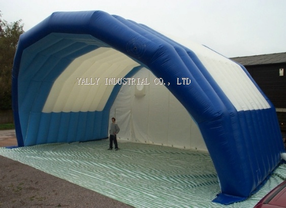 blue Inflatable event tent for Stage Covers