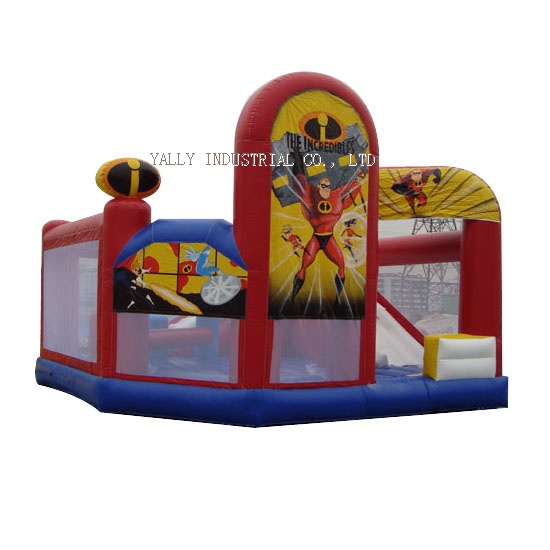 The incrediables bounce castle combo 3 in 1