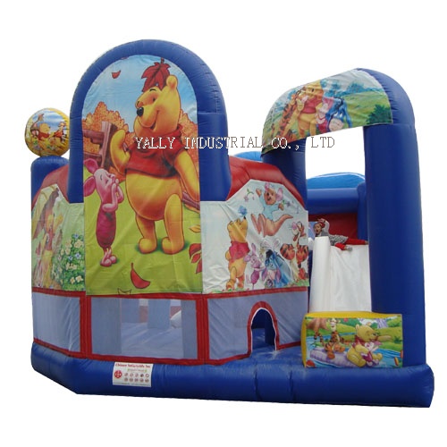 winnie the pooh inflatable castle for kids