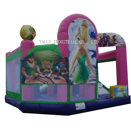 Tinker Bell  inflatable castle for kids