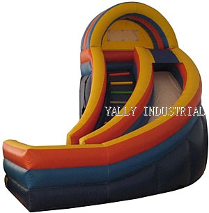 Curve Inflatable Slide 18 Commercial grade equipment