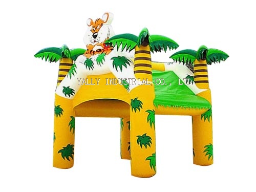tiger king air tight inflatable Tent for children party