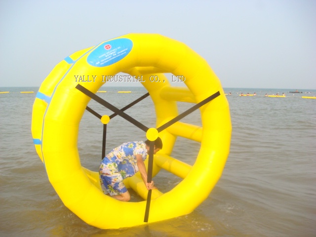 inflatable rolling ball  inflatable water wheel  water roller