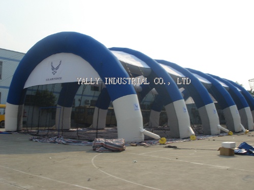 inflatable paintball arena