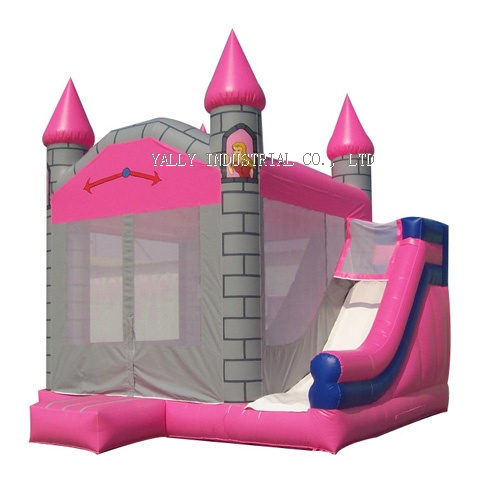 princess inflatable castles combo Size