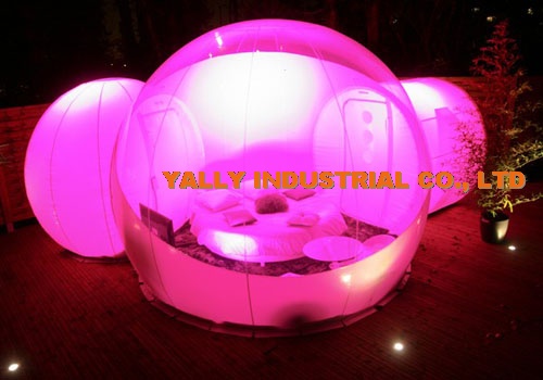 Cheap inflatable bubble lodge for outdoor camping and beach sight-seeing