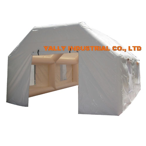 white air sealed PVC tent inflatable building as temporary air structure