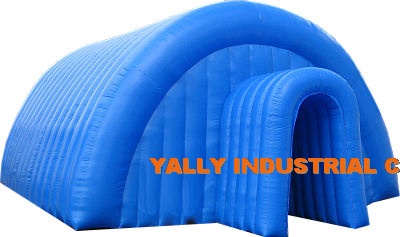 inflatable arch tent with tunnel