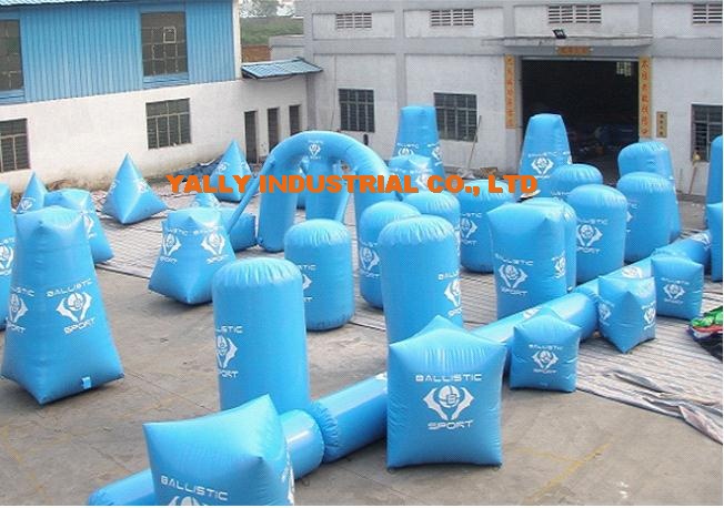 10 man paintball bunker inflatable from manufacture