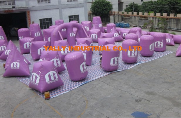 inflatable Paintball bunker arena for paintball sports