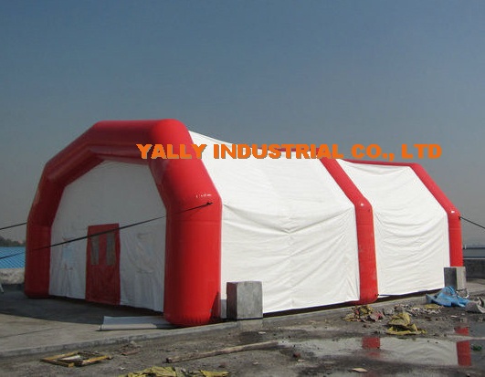 Mobile first aid inflatable emergency tent for refugee
