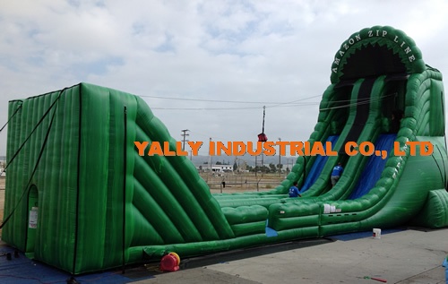 amazon zip line inflatable for kids party business rental