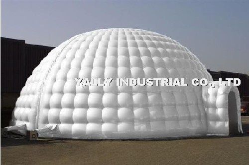blow up inflatable portable meeting igloo dome tent
