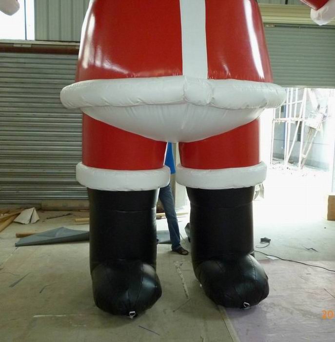 inflatable santa