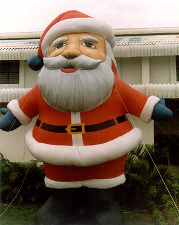 Big Santa inflatable