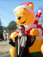 Christmas inflatable bear