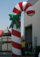 Xmas Candy cane inflatable
