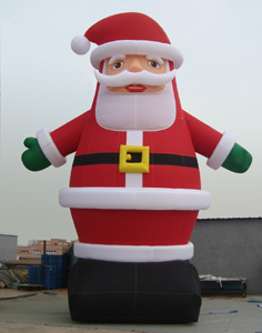 inflatable santa clause outdoor